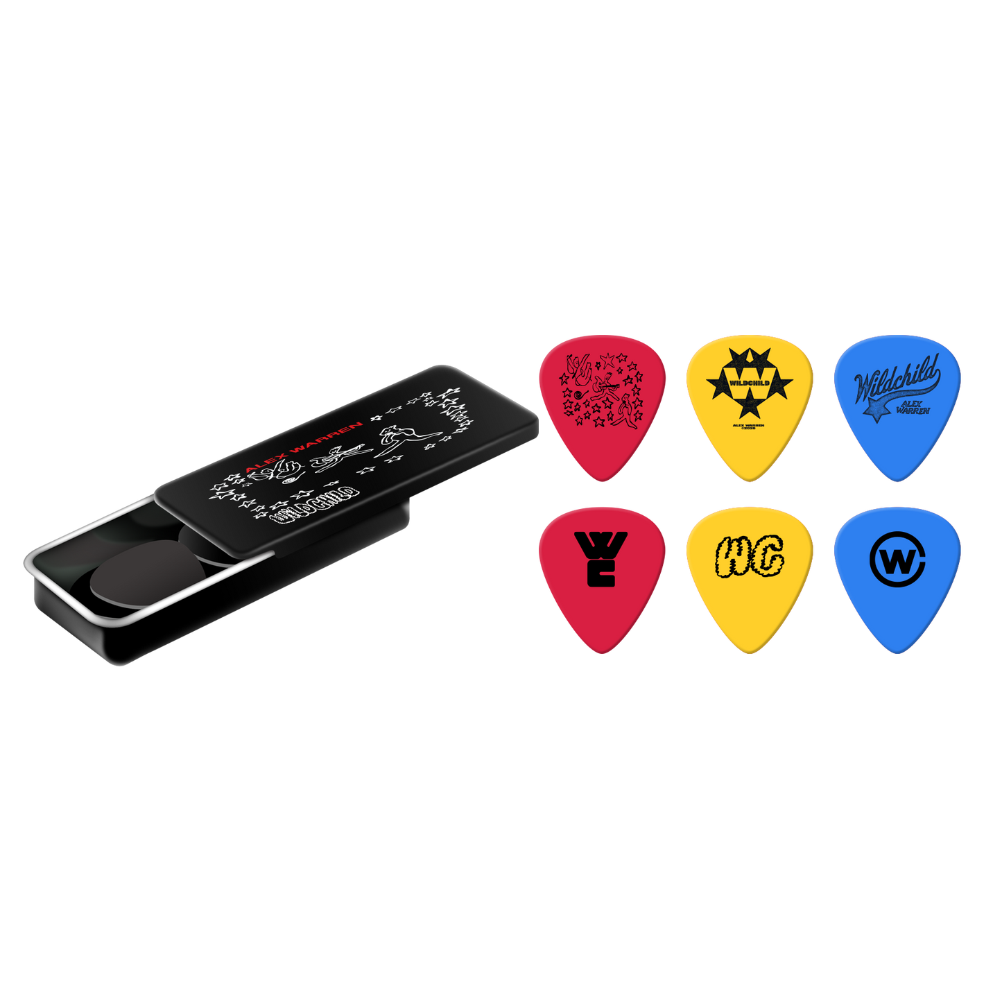 WILDCHILD GUITAR PICK SET
