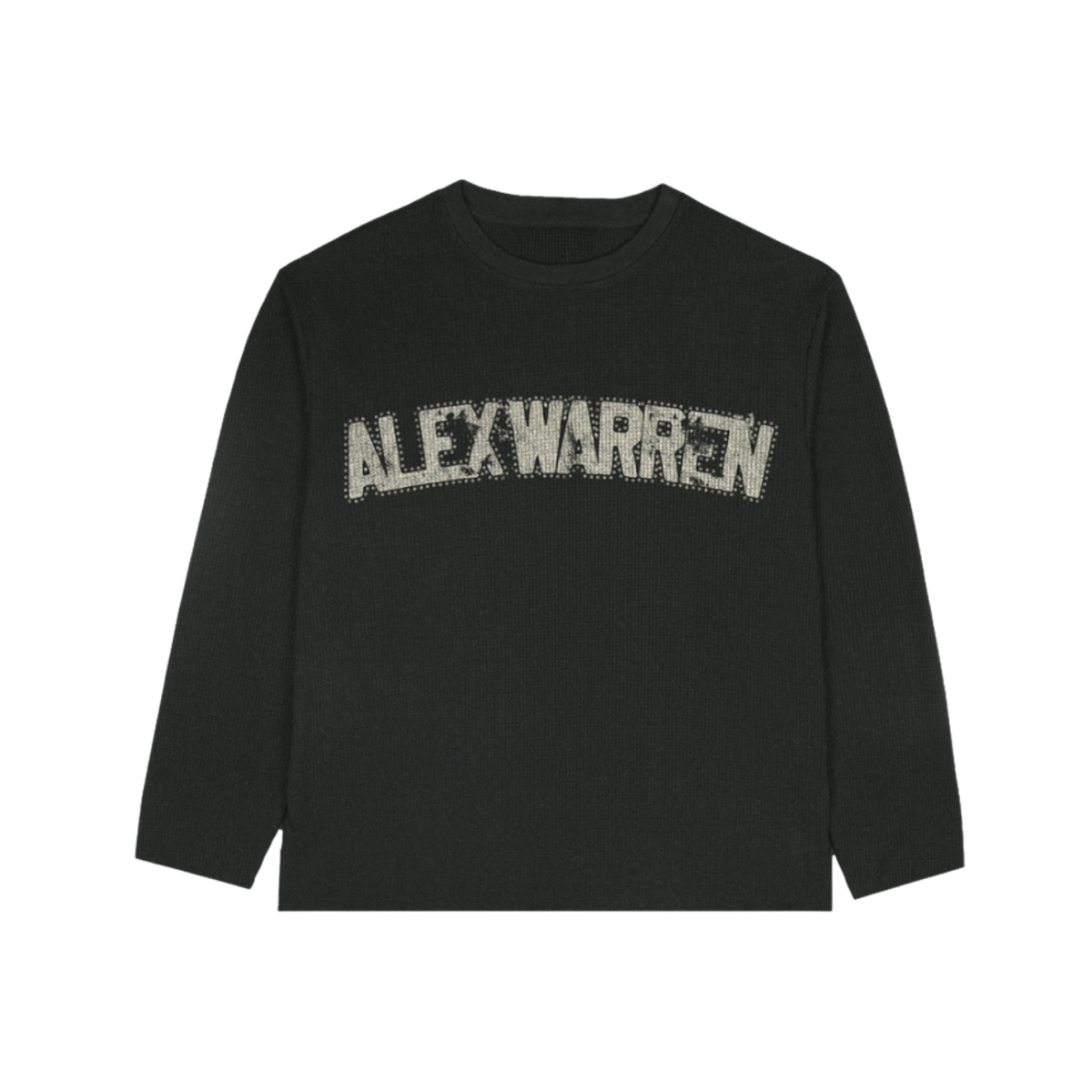 FINDING FAMILY WAFFLE KNIT LONG SLEEVE