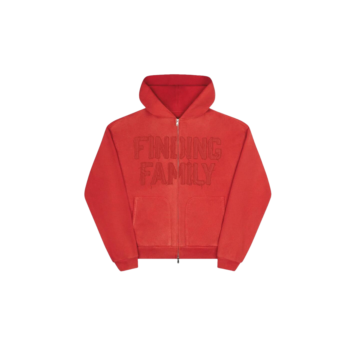 FINDING FAMILY RED HOODIE