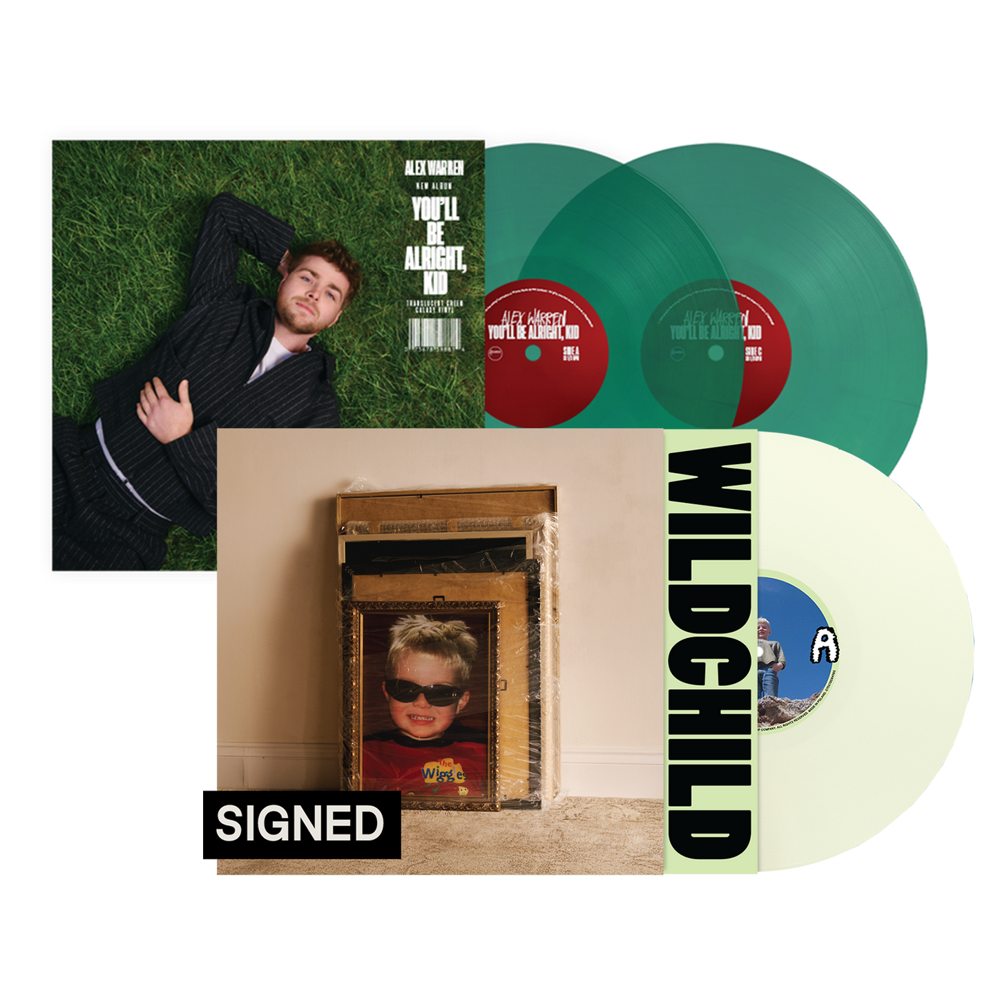 Signed WILDCHILD + You'll Be Alright Kid Album Bundle #2
